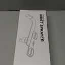 Bidet Attachment for Existing Toilet Seats, Ultra-Slim, Non Electric, Dual Nozzle, Rear & Feminine Wash, Fresh Cold Water Sprayer, Badays Bedets Bedits Badette Bidgets, Rose Gold
