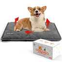 Mora Pets Self Heating Cat Bed Self Warming Cat Ped Ultra Warm Thermal Pet Bed Mat 30 x 21 Inches with Removable Cover Outdoor Indoor for Cats and Small Medium Dogs Machine Washable