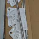 ADOVEL 4 Layer Corner Shower Caddy, Adjustable Shower Shelf, Constant Tension Stainless Steel Pole Organizer, Rustproof 13.3 x 9.9 x 8.7 inches (White)