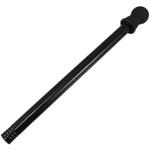 Didiseaon 1 Set Flagpole Hardware Extension Rod Fits 1" Flagpole, Black | Flagpole Mast Extension with Topper, Threaded Flagpole Extension Hardware, Extendable Flag Pole