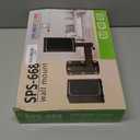 PA Speaker Mount Bracket Support up to 110lbs-Adjustable Speaker Wall Mount Brackets-Heavy Duty Speaker Mounts-Speaker Stand(2 Packs,Black)