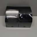 Desk Organizer with 6 Compartments and 2 Drawers, Plastic Makeup Organizer, Pen Holder for Desktop Storage, Desk Organization for School, Home, Office Supplies (Black)