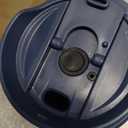 ALOUFEA 20 oz Insulated Coffee Mug Tumbler with Handle, Stainless Steel Travel Mug Tumbler with Lid and Straw,Double Wall Vacuum Leak Proof Ice Coffee Thermal Cup, Black and Navy