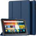 Lainergie Case for 8in Tablet with Auto Wake/Sleep, Ocean Blue