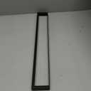 Alise Bath Towel Bars,20 Inch Towel Holder Towel Racks for Bathroom and Lavatory,SUS304 Stainless Steel Hand Towel Hanger Rail Wall Mount,Matte Black GJF050-B