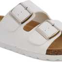 MIA Women's Ninah Double Strap Footbed Sandals Size 8