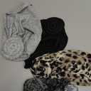 Artilady Stretch Turban Hats for Women - African Knot Headwraps Soft Pre Tied Bonnet Hair wrap Pretied for Black Women (Color Set 7)