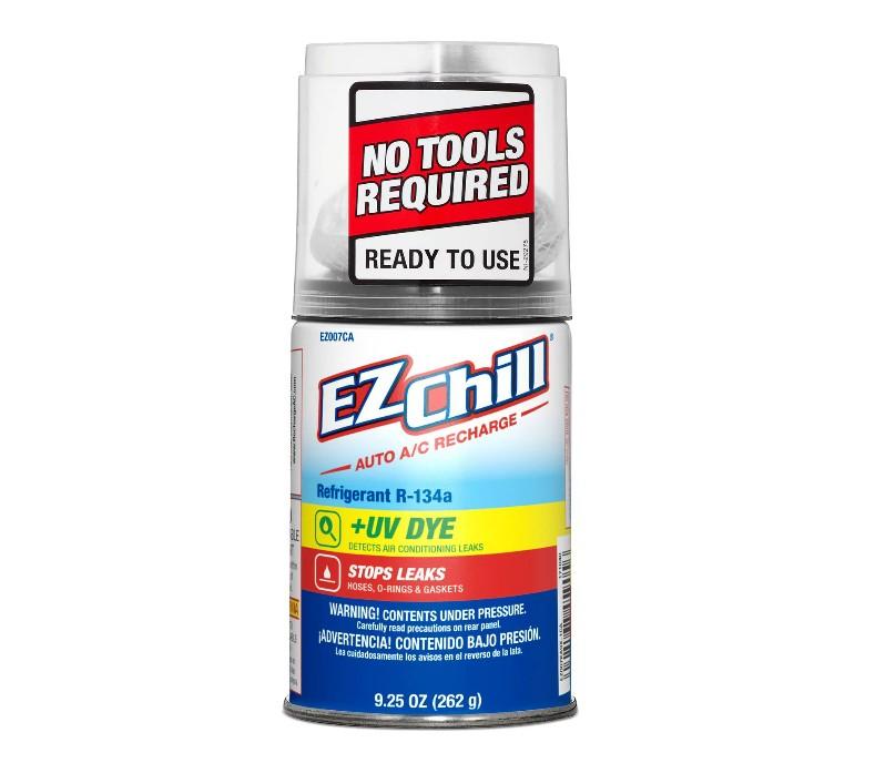 EZ Chill R134a R-134a Refrigerant 9.25 Ounce - EZ007CA. 3 Packs