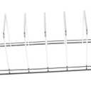 Stainless Steel Dish Drying Rack for Kitchen Storage Expandable Dish Organizer Pot Lid Holder Space-Saving and Sturdy Design for Cabinet Use