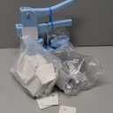 Fridge Magnet Button Maker Machine, 50mm/1.97 inch Square-Shaped Pin Maker Machine for Refrigerator Magnet, DIY Square Button Press Machine with 100 Pcs Fridge Magnet Button Maker Supplies