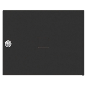 Salsbury Industries 3453BLK Replacement Door and Lock Standard MB3 Size for 4C Pedestal Mailbox with Keys, Black