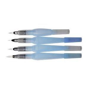 Pentel Japan Aquash Water-Brush 4 types of set