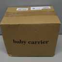 Baby Carrier with Hip Seat, Baby Carrier Newborn to Toddler, 6-in-1 Ways to Carry, All Seasons, Adjustable Baby Holder Carrier for Breastfeeding(Grey)