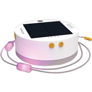 MPOWERD Luci Color Solar String Lights + Phone Charger: Color 18' Rechargeable via Solar or USB-A, 100 Lumens LEDs and 7 Colors, Lasts Up to 15 Hours, Waterproof, Camping, Pool/Patio, and Travel