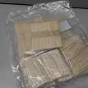 2 x Mibly 4 Style Pack of 600 Assorted Wooden Wax Sticks for Body Legs Face and Small Medium Large Sizes Eyebrow Waxing Applicator Spatulas for Home and Spa Usage (Assorted Pack of 600)