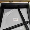 Silipull 15'' Baseball Base Display Case Cabinet 16.5" W x 16.5" H Wall Mount Wooden Box Holder W/98% UV Acrylic Door Lockable Storage Display Box for Collection