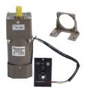 Electric Gear Motor Walfront AC 220V 90W Single Phase Asynchronous Gear Motor High Torque Deceleration Adjustable Speed 5K/10K/20K/50K/100K RPM Optional(20k)