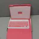 KBCASE for iPad 11th 10th Generation Case with Keyboard, Detachable Wireless Keyboard Case for iPad A16 11 inch 2025/10th Gen 10.9 inch 2022, with Pencil Holder (Watermelon Red)