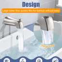 Universal Bathtub Tub Spout with Diverter, Wall Front Mount Tub Faucet Spout 1/2" IPS Thread, Compatible with Westbrass E531D-1F-62 Replacement (Brushed Nickel)