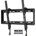 Mounting Dream Tilting TV Mounts for Most 26-60 Inch LED, LCD TVs up to VESA 400 x 400mm and 88 LBS Loading Capacity, TV Wall Mount with Unique Strap Design for Easily Lock and Release MD2268-MK