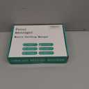 Foot AdvancedTriple Method Massager, with 5 Vibration Modes and 6 Heat Levels, Suitable for Reduce Fatigue and Plantar Fasciitis, Travel & Home Use, Grey, 2pcs