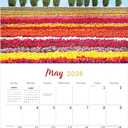 TF Publishing 2026 Psalms Wall Calendar - Large Grids for Appointments and Scheduling - Vertical Monthly Wall Calendar 2026 with Premium Gloss Paper for Home and Office Organization - 12in x 12in