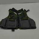 Fly Fishing Vest Multi Pocket, Waistcoat Adjustable Size Gifts for Men Women, Fishing Jacket Breathable Polyester Mesh Design Fishing Vest, Fishing Life Jacket with Floating Pad