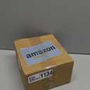 Whaline 4Pcs Christmas Glass Coffee Mugs with Handle Red White Xmas Candy Cane Coffee Cups Beverage Mugs for Hot Cold Drinks Home Winter Holiday Party