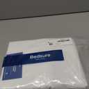 Bedsure Full Size Bed Sheets - 4 Pieces Soft Full Sheet Set - Breathable & Cooling - Hotel Luxury - Easy Care Polyester Microfiber Bedding for Women, Men, Bright White