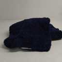 3 Pieces Luxury Bathroom Rug Set with U-Shaped Toilet Rug, Non-Slip Rubber Bottom, Thick Microfiber Fluffy Plush, Water absorption, Quick Dry, Ultra Soft, Bath Mats for Bathroom, Tub(Navy Blue)