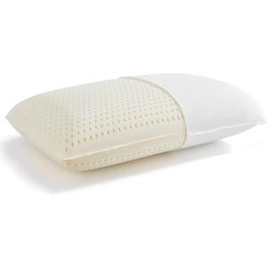 Kiss Dream 100% Talalay Latex Pillow, Natural Sleeping Bed Pillow - Luxury Soft Queen Size Pillow for Side, Back, and Stomach Sleepers - Removable Breathable Cotton Cover (Queen (Medium))