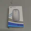 HENGHUI Bluetooth Mouse Compatible with iPad Galaxy Tab Tablet Cute Colorful Color Mouse (Purple)
