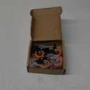 Stem Caster Wheels 2 inch Heavy Duty, Swivel Threaded Stem Mount Casters Set of 4 with American Size UNC 1/4"-20 x 1