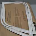 ClimaTek Refrigerator Fridge Door Gasket Replaces Whirlpool Maytag Kenmore Sears KitchenAid Amana WP12550115Q 10456809 10456809Q 10456837 10456837Q 10456859 10456859Q 12529015 12550115