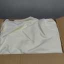 Fitable 8 Pack Round Tablecloths: Stain Resistant Wrinkle Free Circle Table Clothes, Washable Reusable Polyester Table Covers for Wedding Party Birthday Banquet Reception(Ivory, 84 Inch)