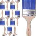 Bates- Paint Brushes, 3-Inch, 12 Pack, Treated Wood Handle, Paint Brushes for Walls, Stain Brush, Wall Paint Brushes, Furniture Paint Brush, Paint Brushes for Painting Walls, Painting Brush