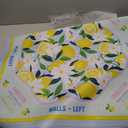 Soulchen 31.5'' Thick No-Crease Lemon Mahjong Mat for Table with Rules