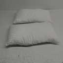 EIUE Throw Pillow Inserts, Machine Washable Pillows,Premium Polyester Fiber Fill for Sofa Bed & Decorative Cushions (White, 12x20inch)