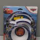 The First Years Disney/Pixar Cars Dinnerware Set  Toddler Plates and Toddler Utensils  4 Count