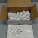 Sabary 50 Sets Luminary Bags with Flameless Tea Lights Outdoor Luminaries LED Lantern Candle Bags for Wedding Birthday Ramadan Christmas Party Decorations Romantic Decor (Sun)