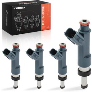 A-Premium Fuel Injectors Set of 4 Compatible with Toyota Prius 2010-2011, Tundra 2012-2013, Sequoia 2012-2013 & Lexus CT200h 2011-2012, 1.8L 5.7L, Replace# 2320939195, 2320939196