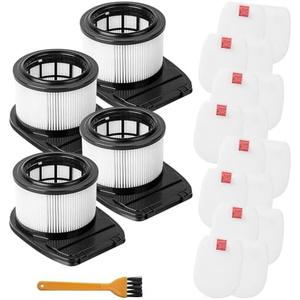 Nozza 12 pack IZ362H Rocket Vacuum Filter Replacement For Shark IZ162H, IZ361H, IZ363HT, IZ440H, IZ441H, IZ462H Cordless Stick Upright Vacuum,4 HEPA & 8 Foam & Felt Filters