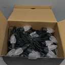 Brightown Smart C9 Christmas Lights Outdoor, 150 LED Christmas Color Changing Fairy Lights App Control, Music Sync, RGB, Shatterproof Connectable C9 String Lights for Tree House Indoor Xmas Decor (99 Ft)