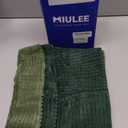 MIULEE Spring Green Decorative Throw Pillow Covers 16x16 Inch Set of 4 Boho Farmhouse Cushion Covers Mordern Nordic Pillow Cases Soft Corduroy Gradient Home Decor for Couch Sofa Living Room Bed