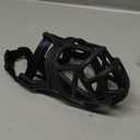 BARKLESS Dog Muzzle, Basket Muzzle for Biting, Chewing and Scavenging, Humane Cage Mouth Cover, Perfect for Grooming and Training Large Aggressive Reactive Dogs (L, Black)