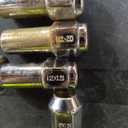 Mag Lug Nut 12x1.5 Flat Top 1.0" Long Shank, Zinc Washer