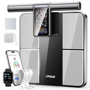 Smart Scale for Body Weight, TFT Handle Display with BMI Fat Muscle Mass