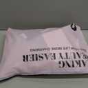 Nuxovin Lightweight Breathable Black Short Curly Wigs Human Hair with Bangs Heat Resistant Glueless for Natural Look Daily Use (14 Inch,Black)