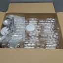 Yungyan 24 Set 12oz Christmas Mason Jars Christmas Candy Jars with Lids Ribbons Print Pattern Clear Plastic Cookies Containers for Gifts, Storage, DIY Crafts, Xmas Decoration Party Favors(Xmas)