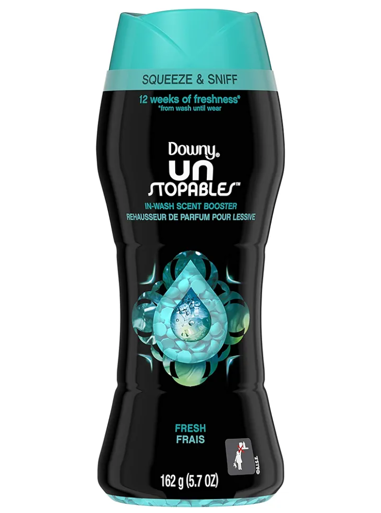 Downy Unstopables In-wash Scent Booster Beads, Fresh, 10.0 Oz (Pack of 4)